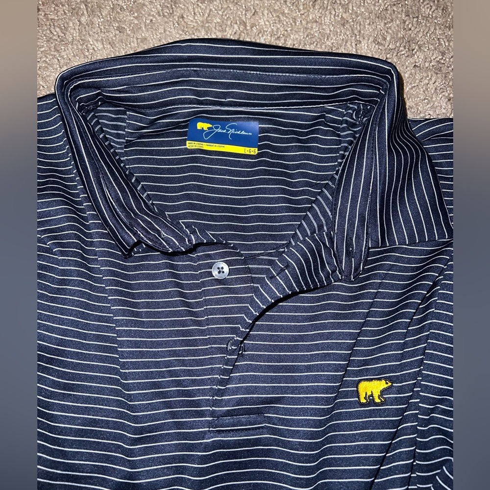 James Madison Men’s Navy  short sleeve polo